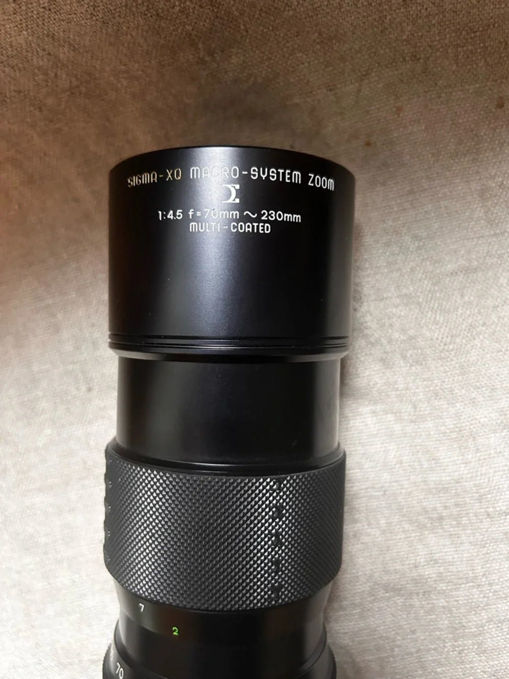 Sigma XQ Macro System Zoom